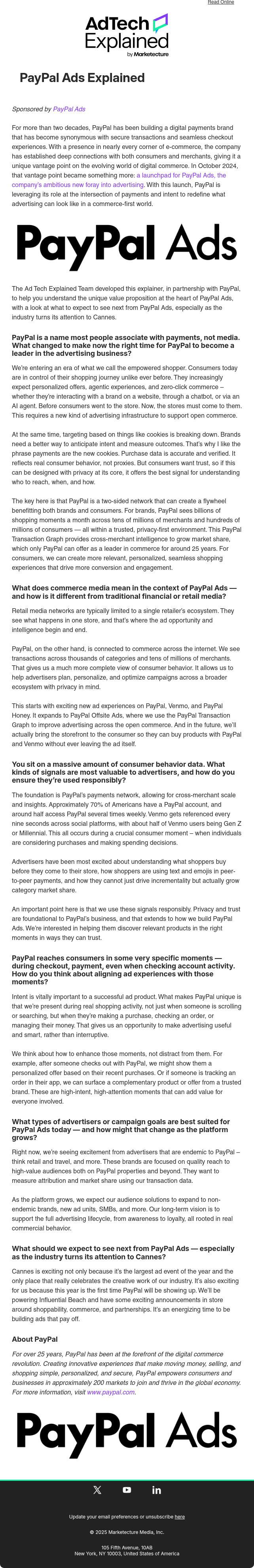 Ad Tech Explained Sponsored Newsletter Advertising | Paved